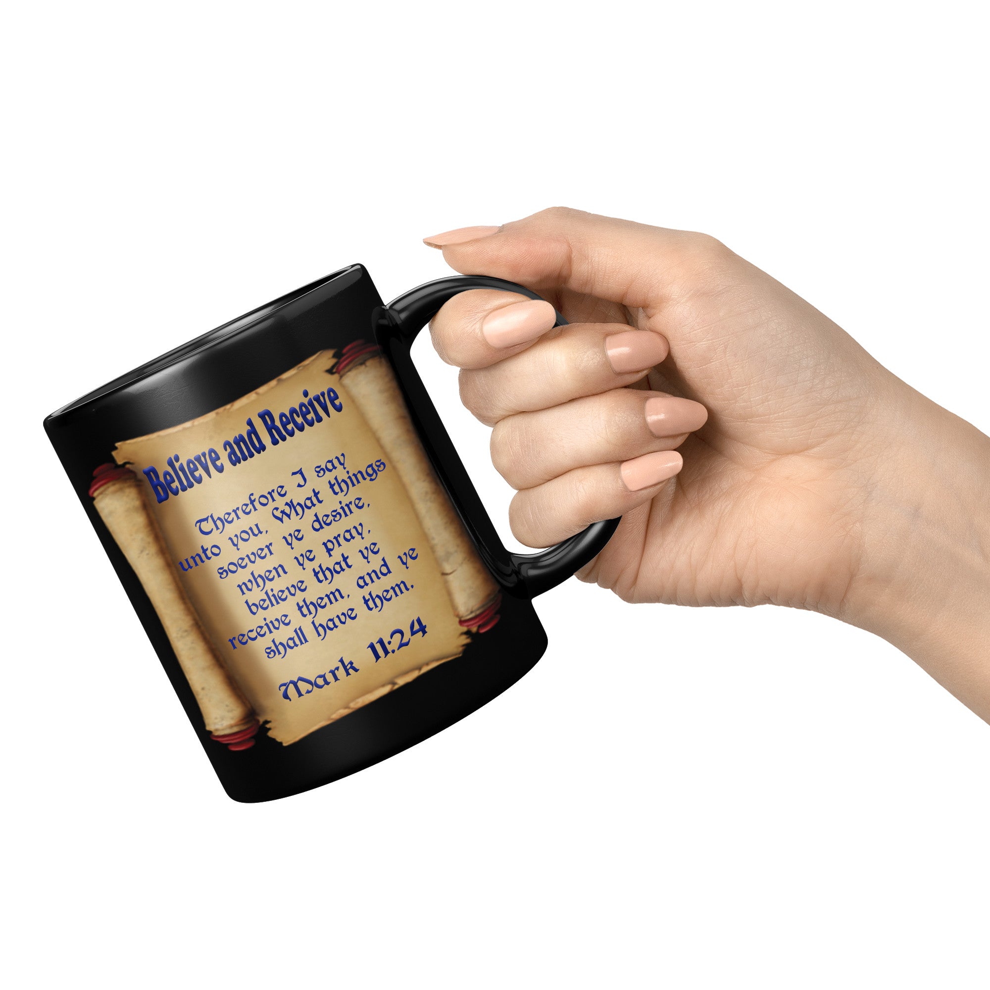 BELIEVE AND RECEIVE  -MARK 11:24