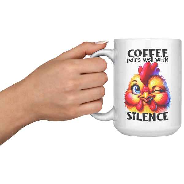 COFFEE PAIRS WELL WITH SILENCE