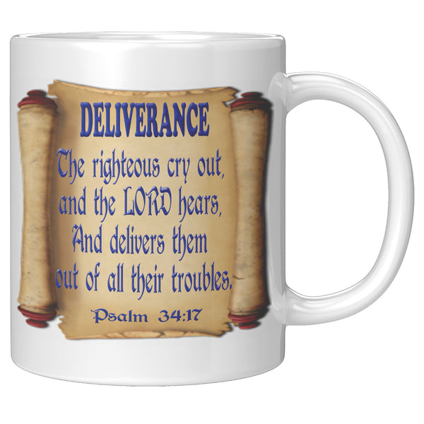 DELIVERANCE  -PSALM 34:17