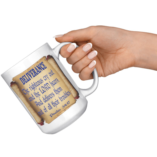 DELIVERANCE  -PSALM 34:17