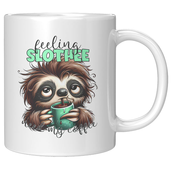 FEELING SLOTHY  -FOR MY COFFEE