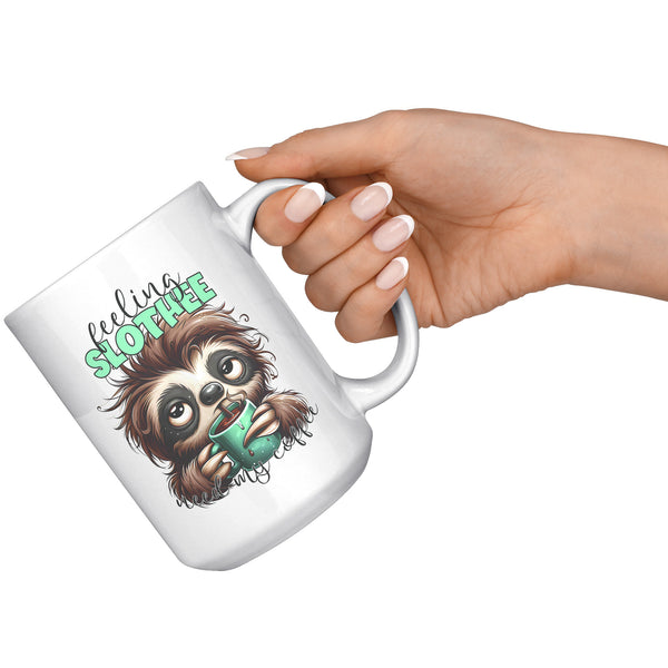 FEELING SLOTHY FOR MY COFFEE