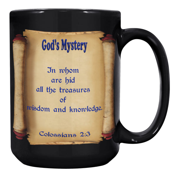 GOD'S MYSTERY  -COLOSSIANS 2:2 & 3