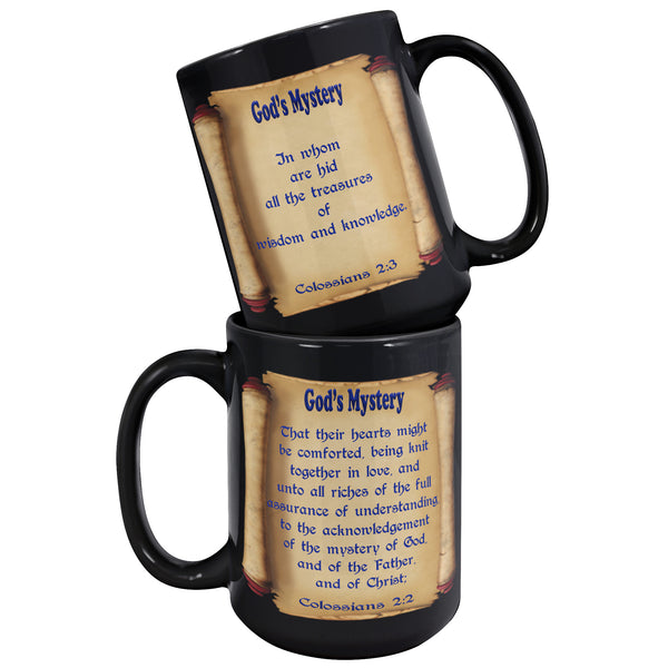 GOD'S MYSTERY  -COLOSSIANS 2:2 & 3