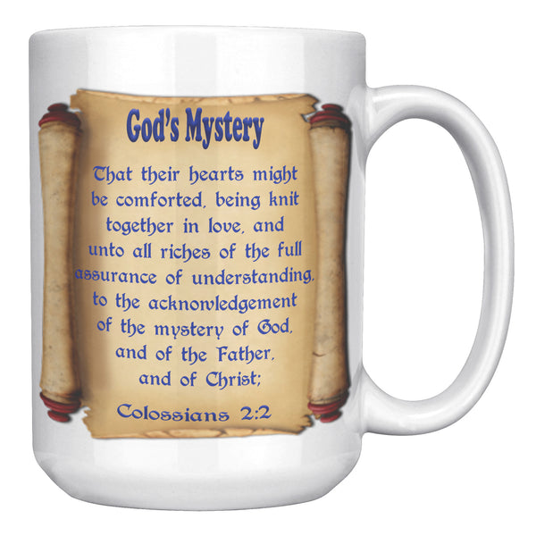 GOD'S MYSTERY  -COLOSSIANS 2:2 & 3