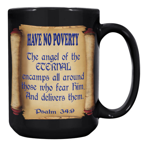 HAVE NO POVERTY  -PSALMS 34:9