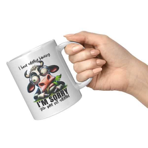 I HAVE SELECTED HEARING  -I'M SORRY, YOU WERE NOT SELECTED