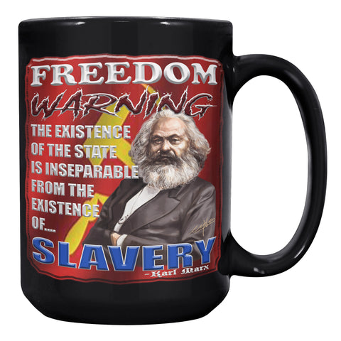 KARL MARX -THE EXISTENCE OF THE STATE IS INSEPARABLE FROM THE EXISTENCE OF SLAVERY