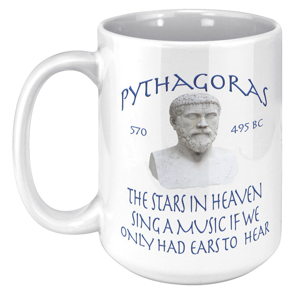 PYTHAGORAS  -THE STARS IN HEAVEN SING A MUSIC IF WE ONLY HAD EARS TO HEAR