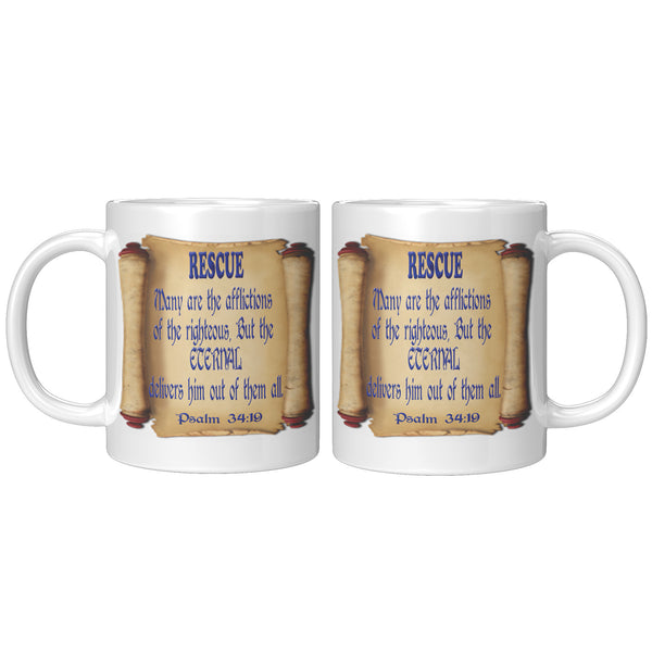 RESCUE  -PSALM 34:19