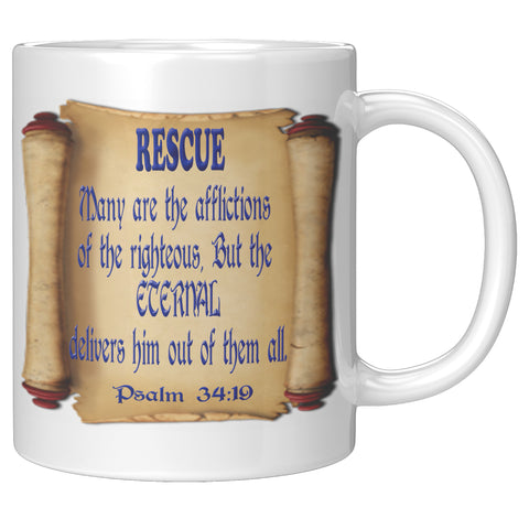 RESCUE  -PSALM 34:19