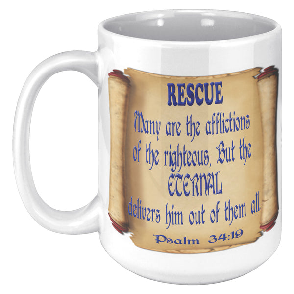 RESCUE  -PSALM 34:19