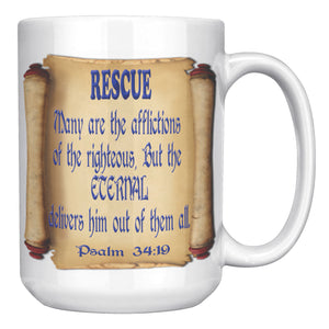 RESCUE  -PSALM 34:19