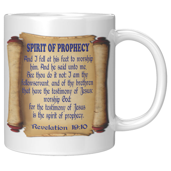 SPIRIT OF PROPHECY  -REVELATION 19:10