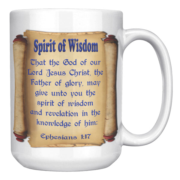 SPIRIT OF WISDOM  -EPHESIANS 1:17