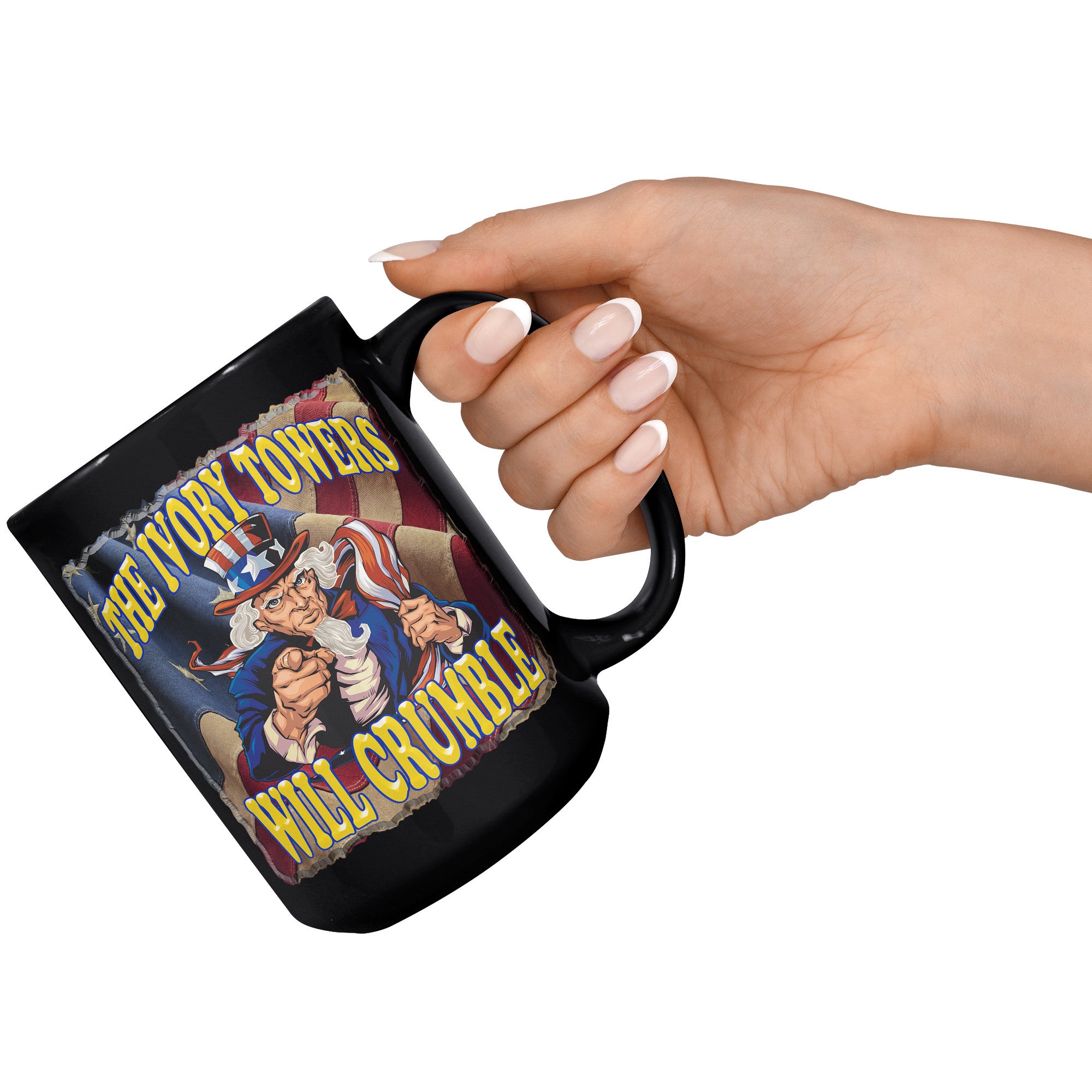 THE IVORY TOWERS WILL CRUMBLE