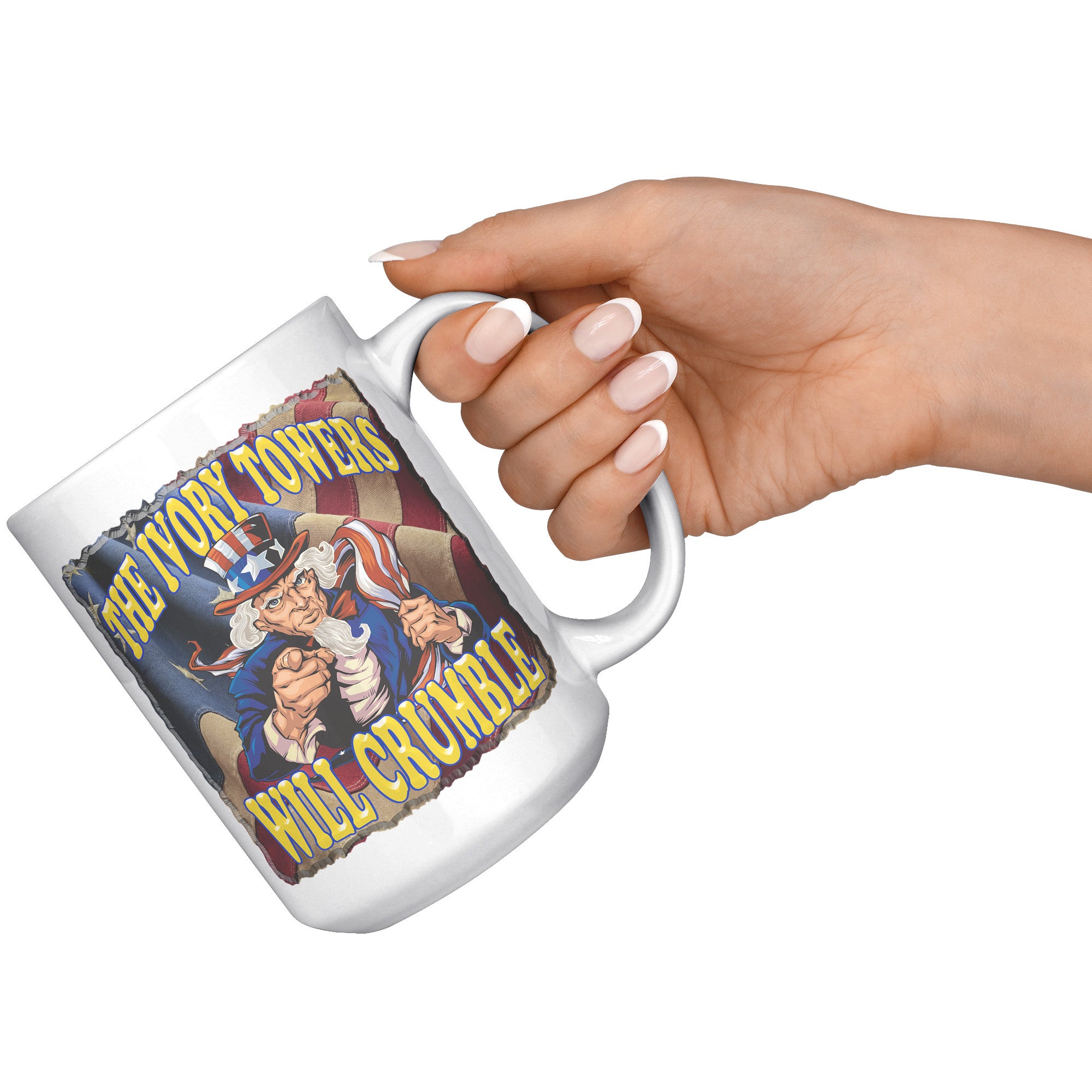 THE IVORY TOWERS WILL CRUMBLE