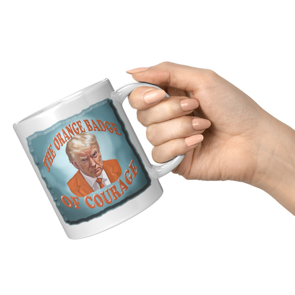 THE ORANGE BADGE  -OF COURAGE