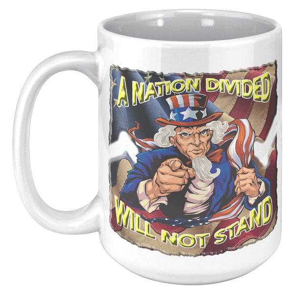 UNCLE SAM  -A NATION DIVIVED -WILL NOT STAND