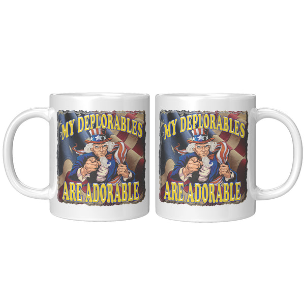 UNCLE SAM  -MY DEPLORABLES  -ARE ADORABLE
