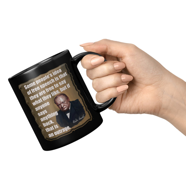 WINSTON CHURCHILL  -FREE SPEECH