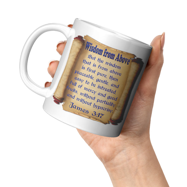 WISDOM FROM ABOVE  -JAMES 3:17