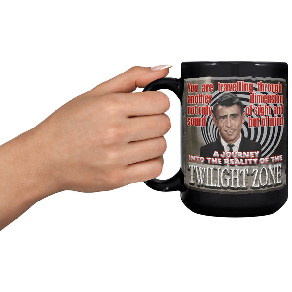 ROD SERLING  -"YOU ARE TRAVELLING THROUGH ANOTHER DIMENSION NOT ONLY OF SIGHT AND SOUND  BUT OF MIND"  -A JOURNEY INTO THE REALITY OF THE TWILIGHT ZONE