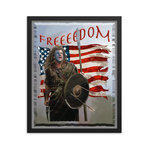 BRAVEHEART  -FREEEDOM  -16X20