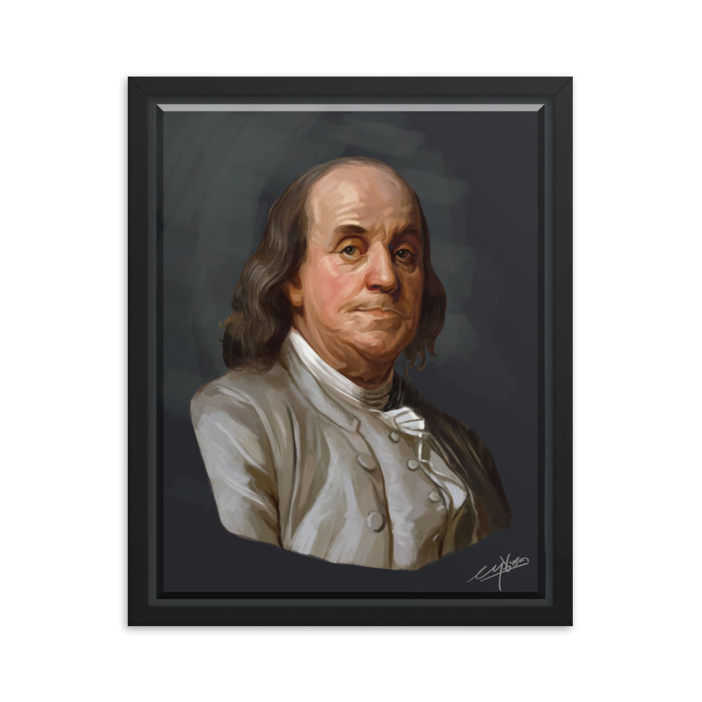 BENJAMIN FRANKLIN  -16X20