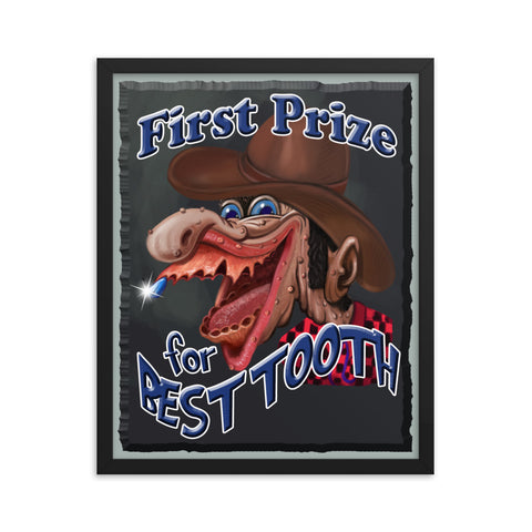 "BUBBA JOE"  -FIRST PRIZE FOR BEST TOOTH
