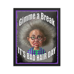 "MISS CONGENIALITY"  -GIMME A BREAK  -IT'S A BAD HAIR DAY