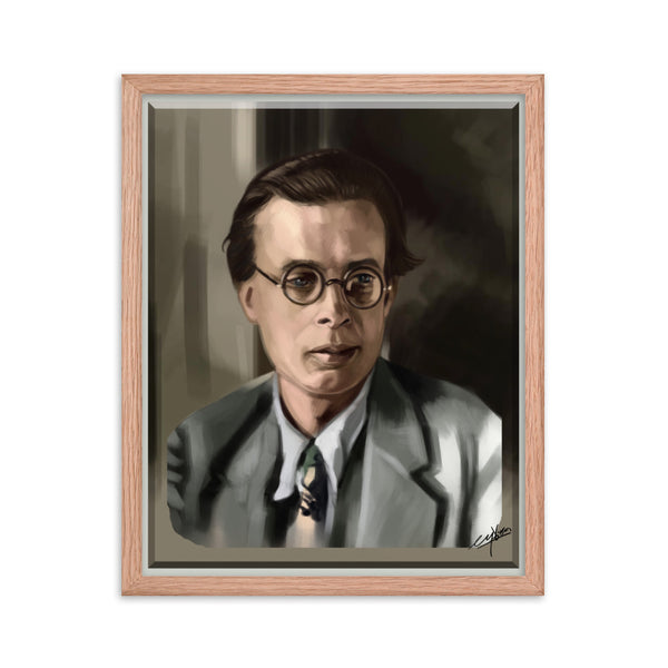 ALDOUS HUXLEY  -16X20