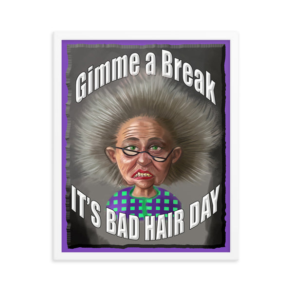 "MISS CONGENIALITY"  -GIMME A BREAK  -IT'S A BAD HAIR DAY