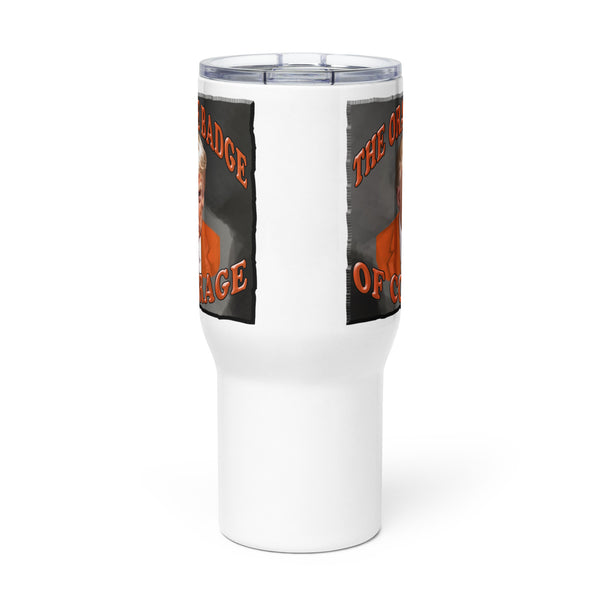 ORANGE BADGE  -OF COURAGE