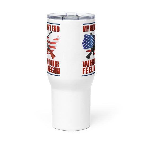 MY RIGHTS DON'T END WHERE YOUR FEELINGS BEGIN