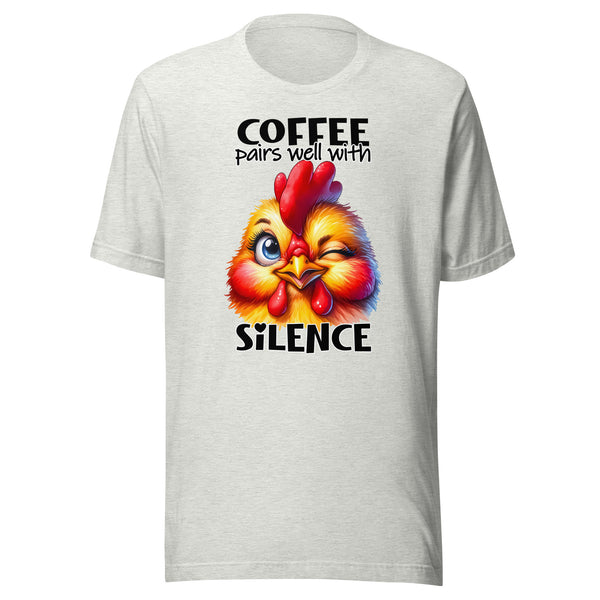 COFFEE PAIRS WELL WITH SILENCE