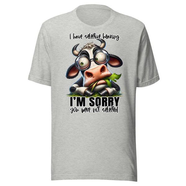 I'M SORRY YOU WERE NOT SELECTED