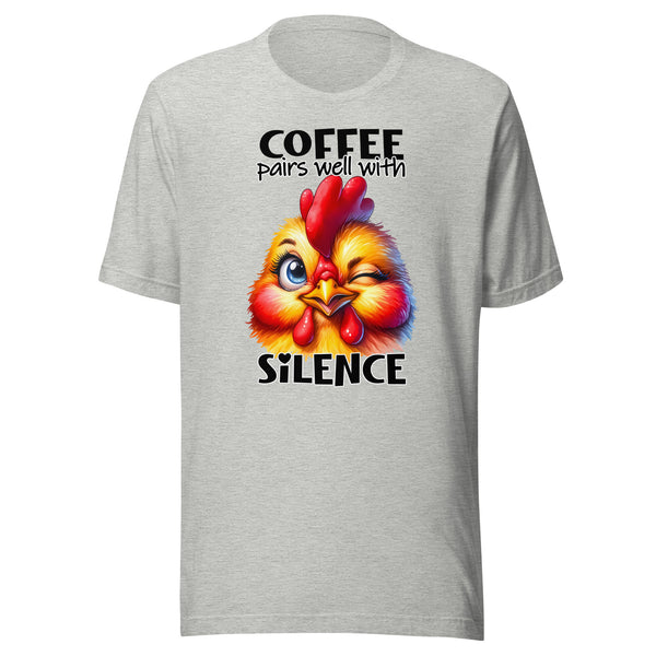 COFFEE PAIRS WELL WITH SILENCE