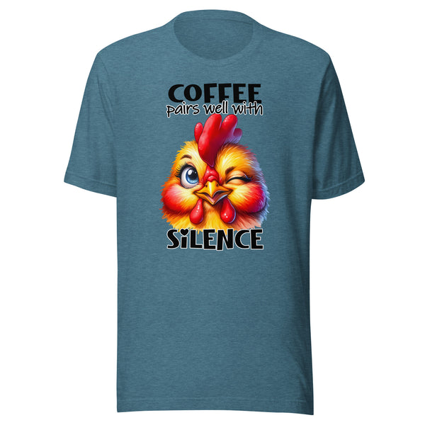 COFFEE PAIRS WELL WITH SILENCE