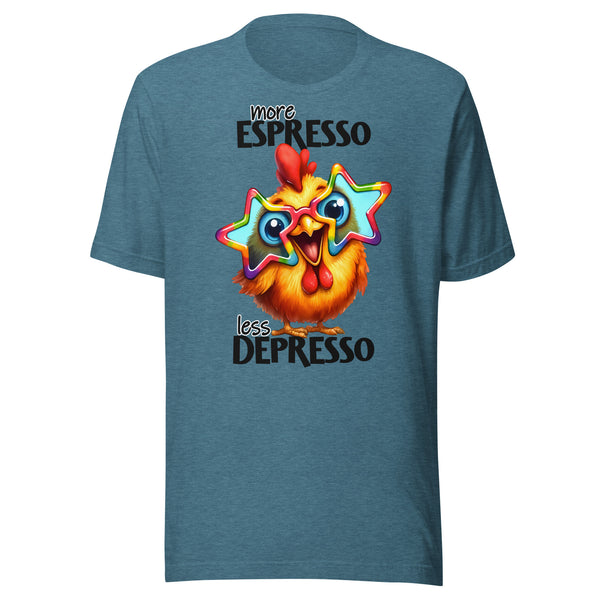 MORE ESPRESSO. -LESS DEPRESSO