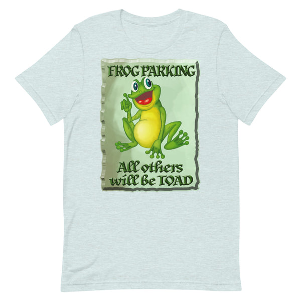 "FRED the FROG"   -FROG PARKING  -ALL OTHERS WILL BE TOAD