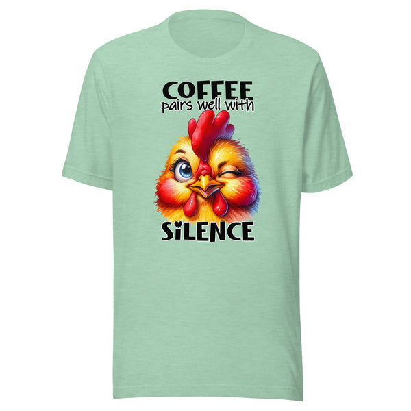 COFFEE PAIRS WELL WITH SILENCE
