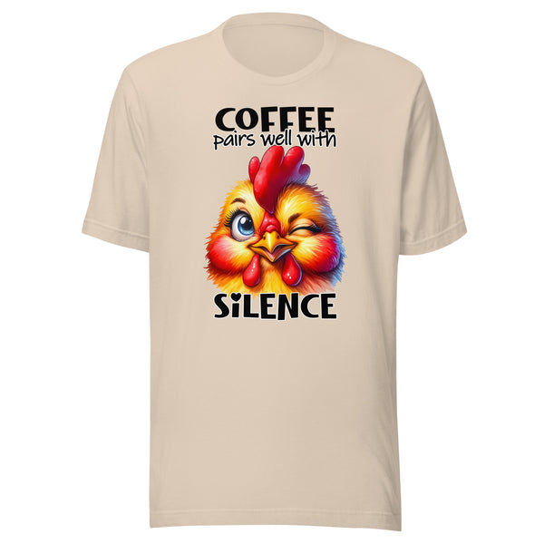 COFFEE PAIRS WELL WITH SILENCE