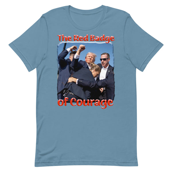 PRESIDENT TRUMP  -THE RED BADGE OF COURAGE