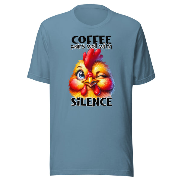 COFFEE PAIRS WELL WITH SILENCE