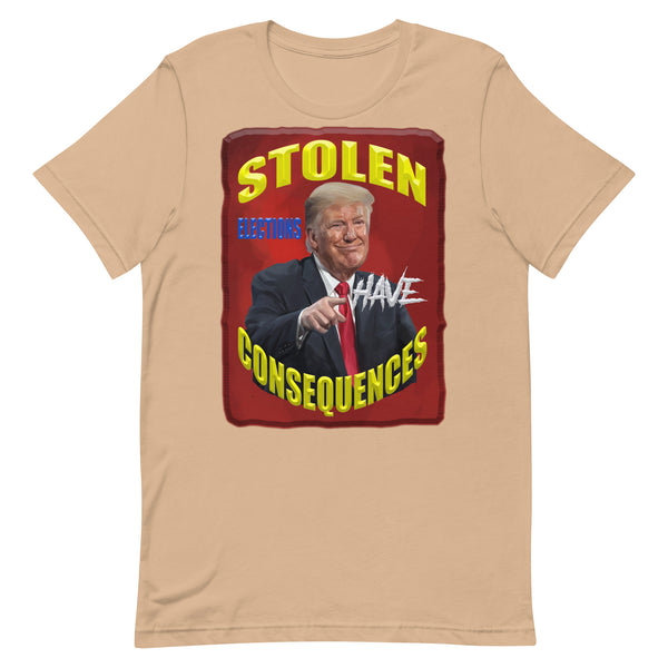 PRESIDENT DONALD TRUMP  -STOLEN ELECTIONS HAVE CONSEQUENCES