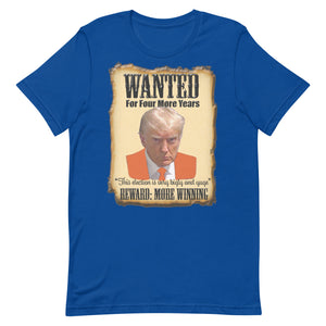 WANTED  -FOR FOUR MORE YEARS