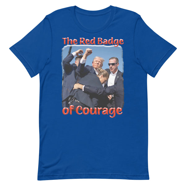 PRESIDENT TRUMP  -THE RED BADGE OF COURAGE