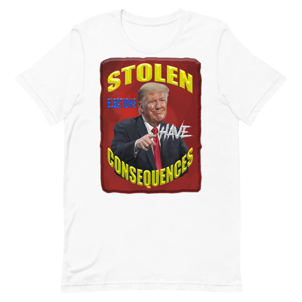 PRESIDENT DONALD TRUMP  -STOLEN ELECTIONS HAVE CONSEQUENCES