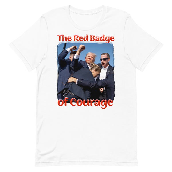 PRESIDENT TRUMP  -THE RED BADGE OF COURAGE